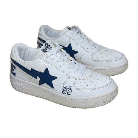 [11] Bape Navy on White 93 Bapestas