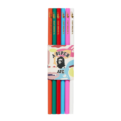 DS Bape x Kid Super Colored Pencil Set