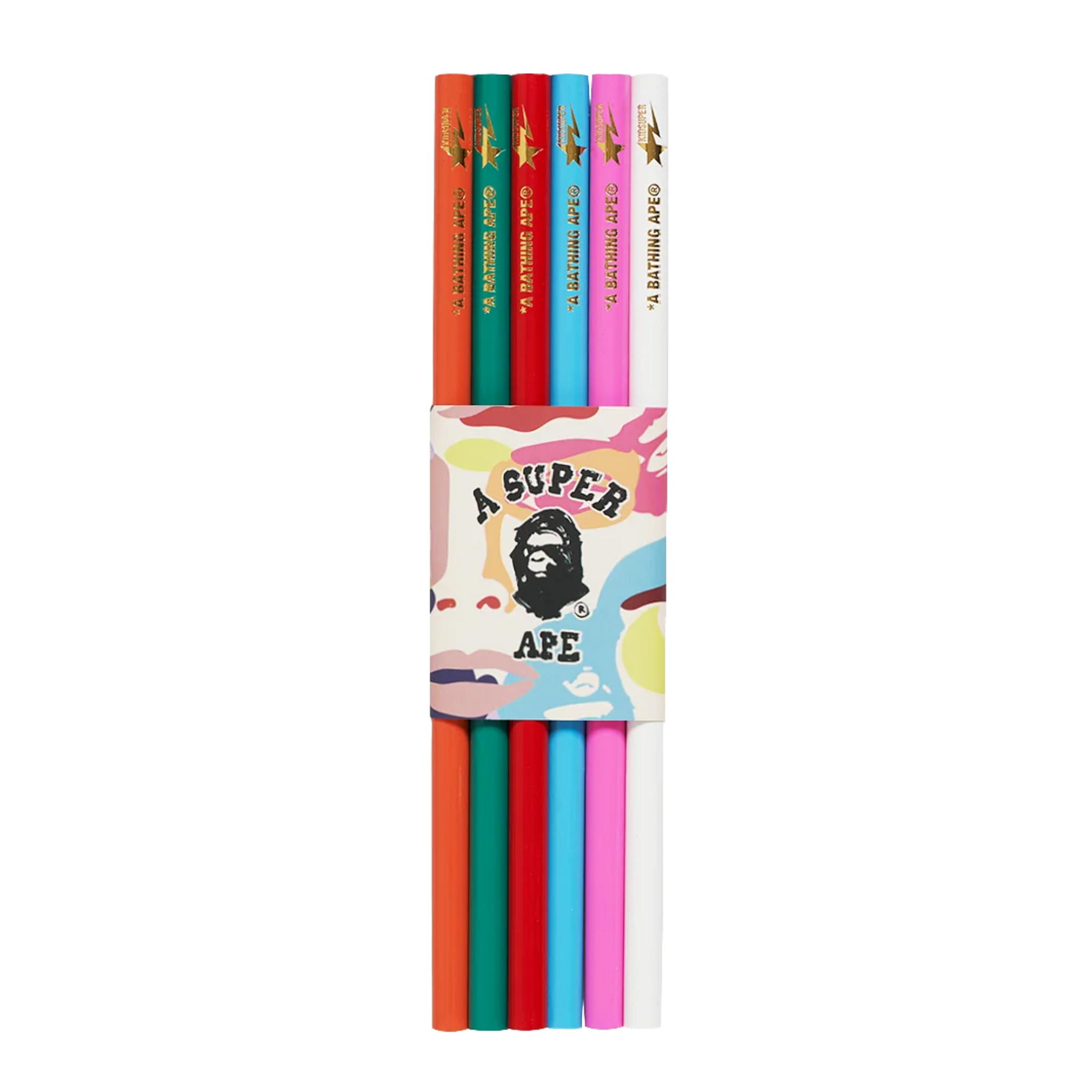 DS Bape x Kid Super Colored Pencil Set
