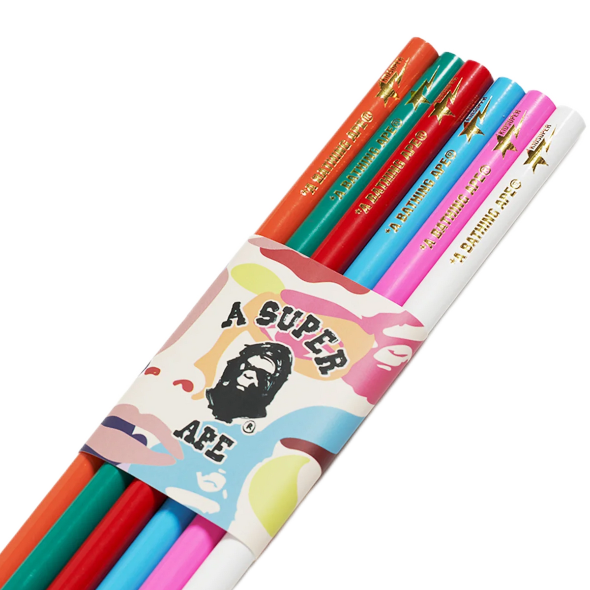 DS Bape x Kid Super Colored Pencil Set