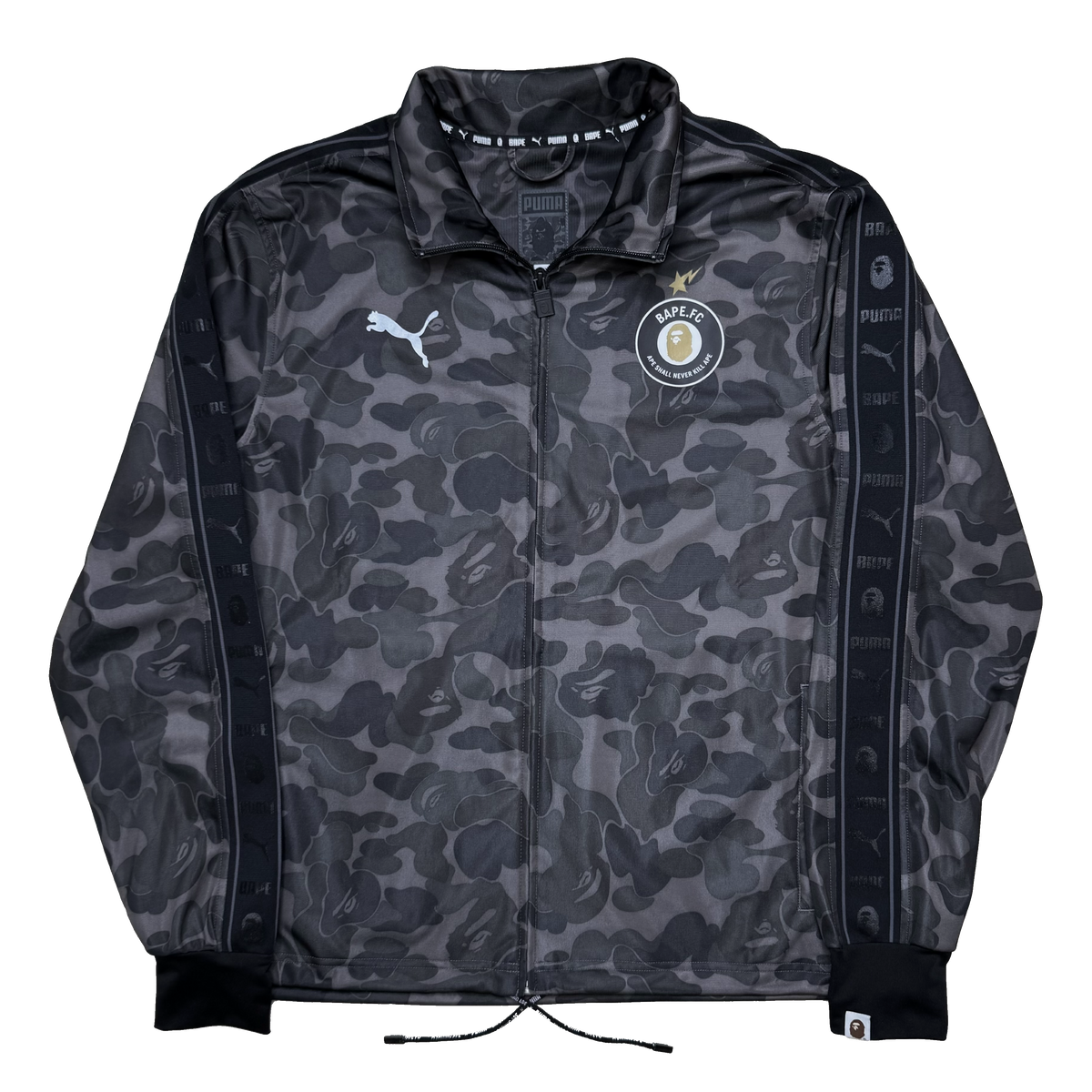 [XL] Bape x Puma Collab Zip-Up Jacket