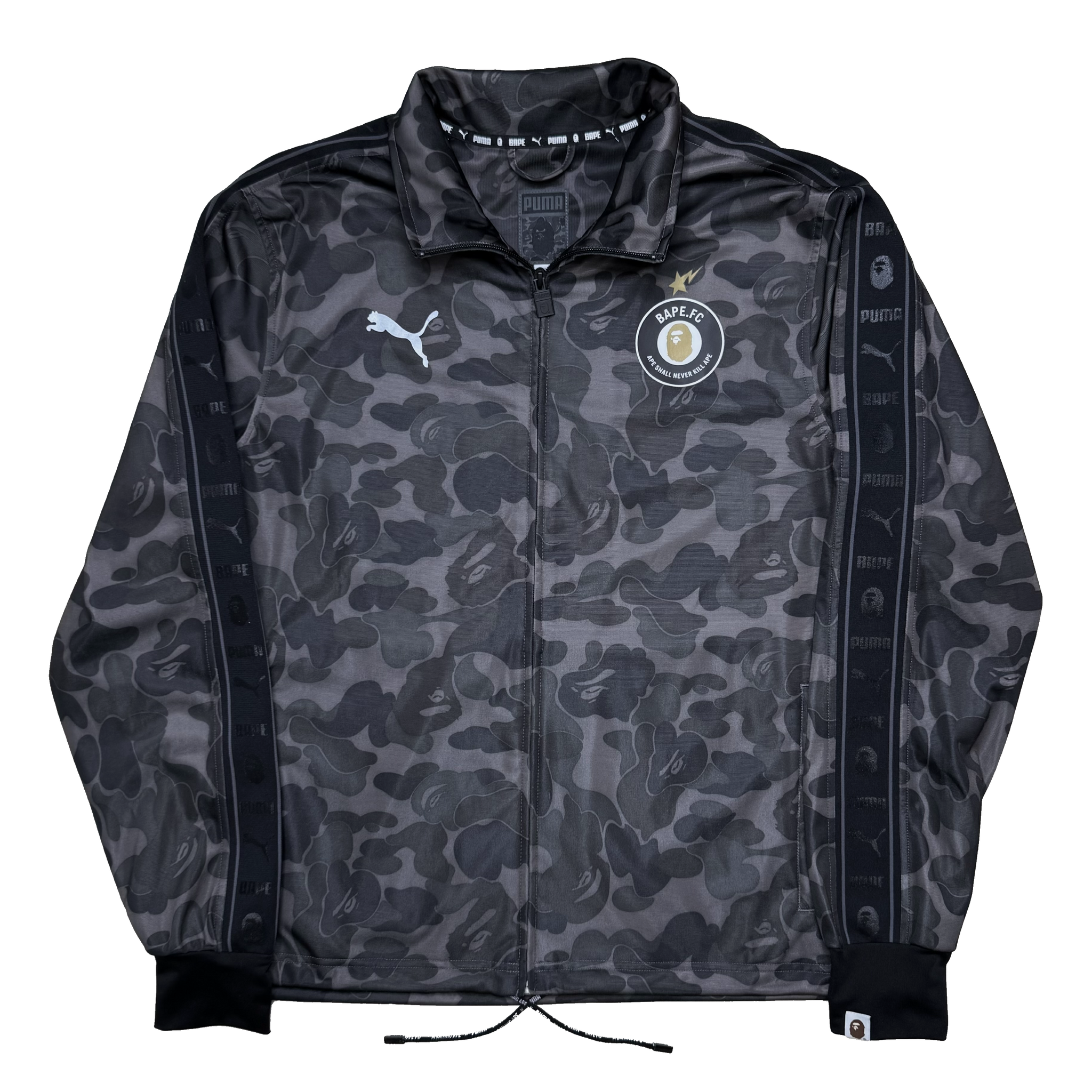 [XL] Bape x Puma Collab Zip-Up Jacket