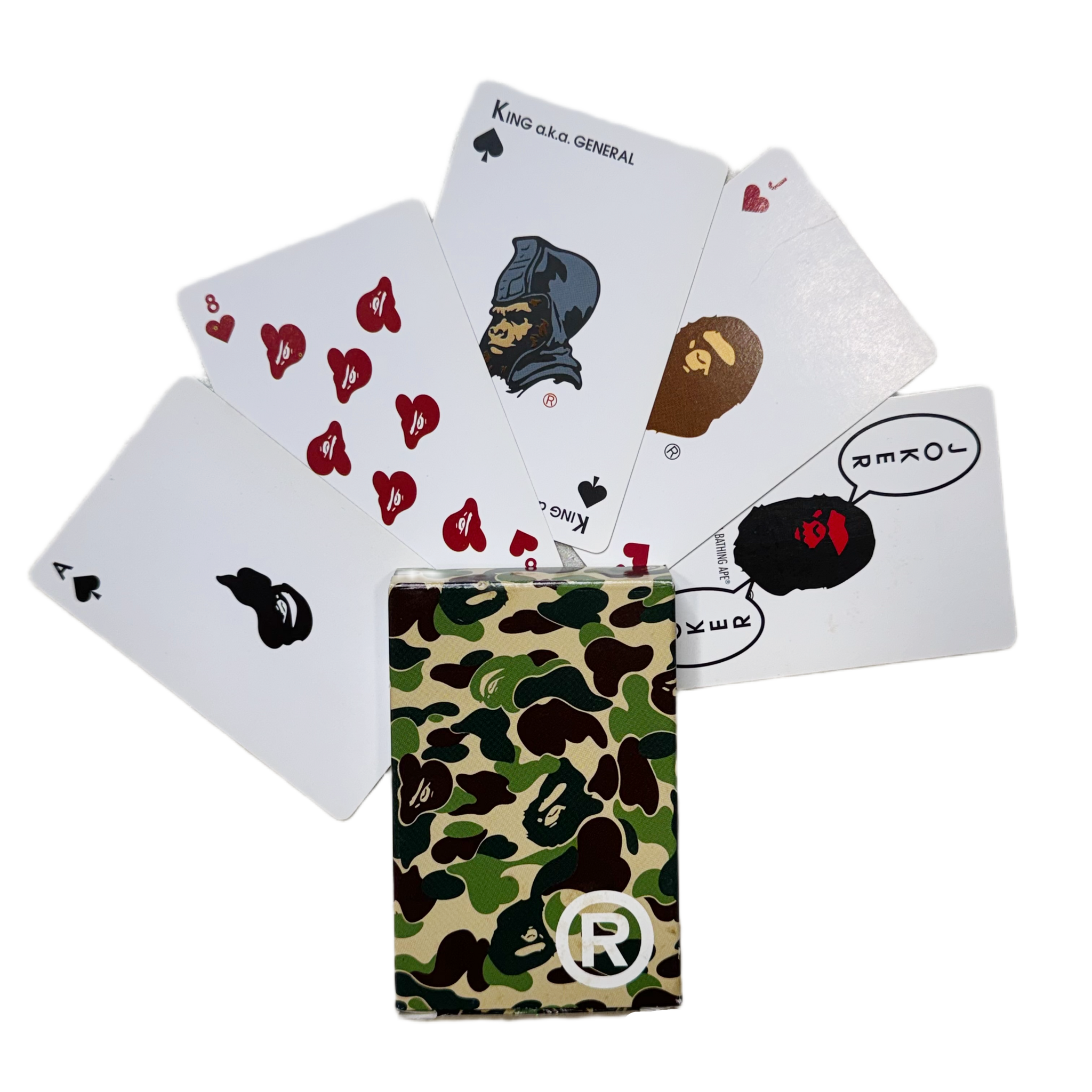 Bape ABC Camo Deck of Cards