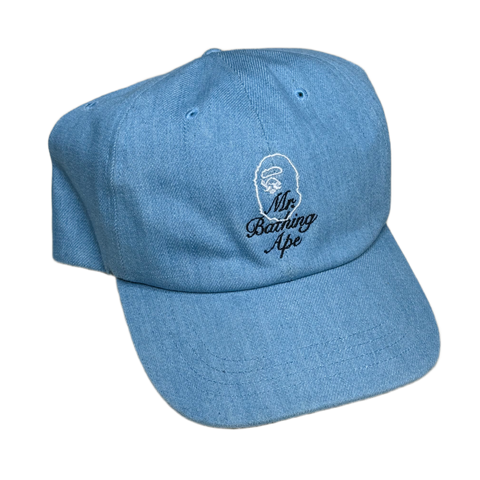 Mr. Bathing Ape Denim Ape Head Hat