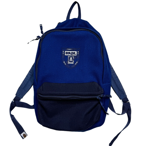 Bape Shield Logo Woll Backpack