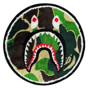 Bape Huge ABC Camo Shark Rug