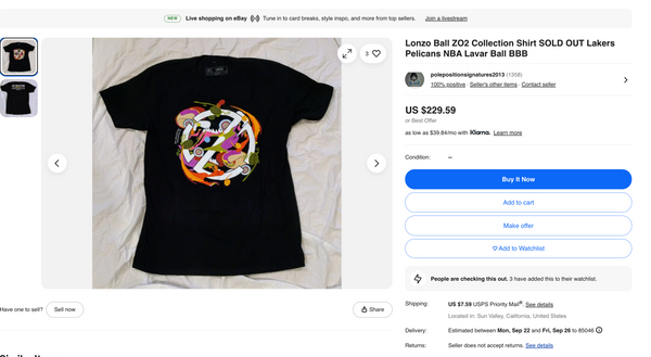 [L] Takashi Murakami x Z02 ComplexCon Tee
