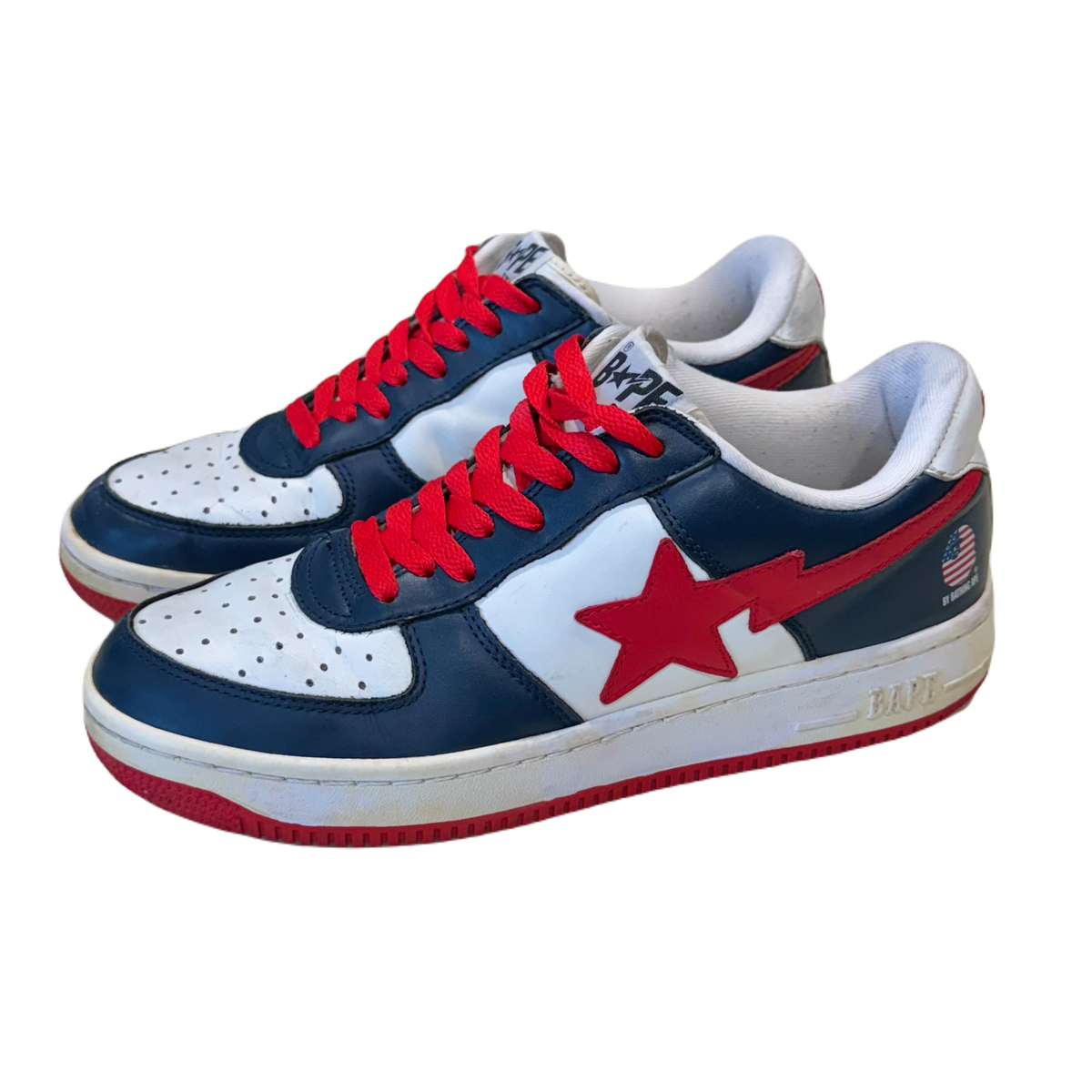 [9.5] Bape USA Flag Bapestas