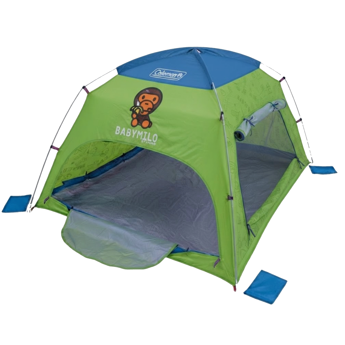 DS Baby Milo x Coleman Collab Green Tent