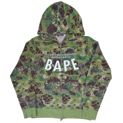 [M] OG Bape x Spider-Man Collab Camo Hoodie