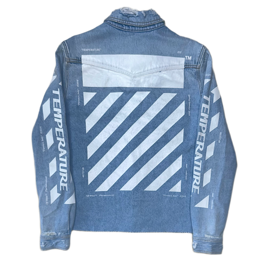 [S] Off-White 2018 Temperature Denim Jacket
