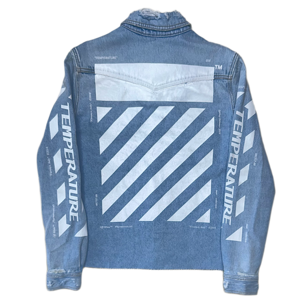 [S] Off-White 2018 Temperature Denim Jacket