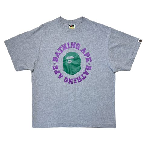 [XL] Bape Purple Green Ape Head Tee