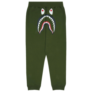 [M] DS Bape Olive Shark Sweatpants