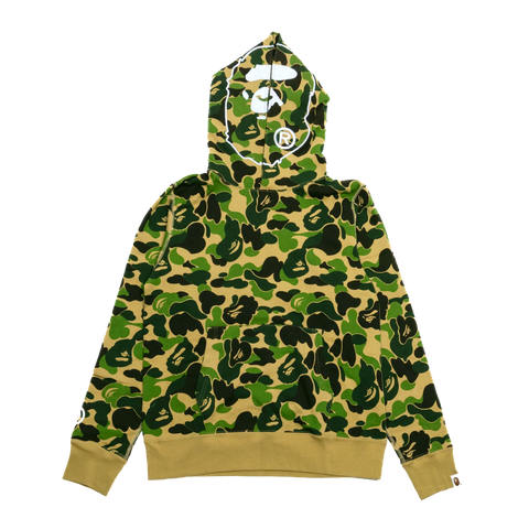 [L] DS Bape ABC Camo 2nd Ape Head Hoodie