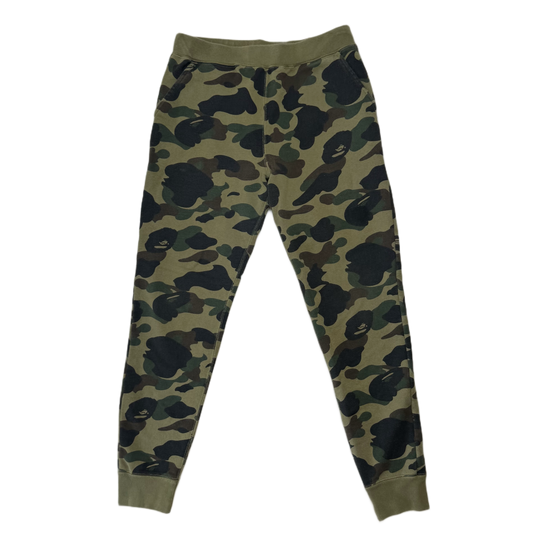[XS] Bape Green 1st Camo Sweatpants