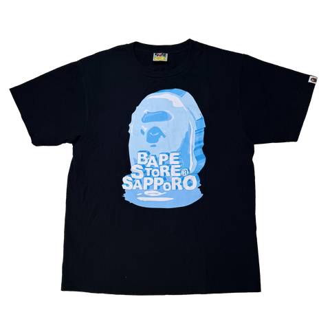 [L] Bape Ice Cube Ape Head Tee