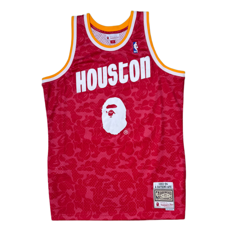 [L] Bape x Houston Rockets Collab Jersey