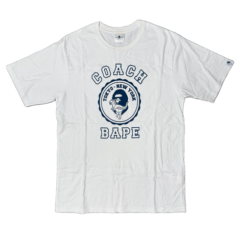 [L] Bape x Coach Collab Logo Tee