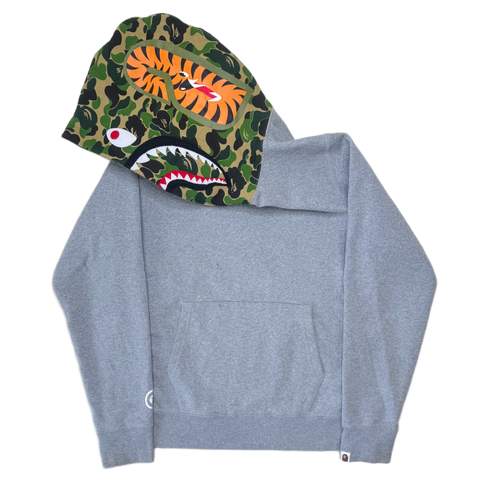 [M] Bape ABC Camo Hood Shark Hoodie