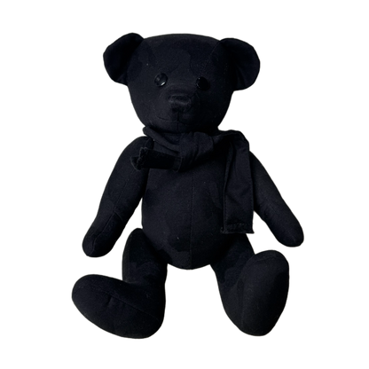Bape Black Subtle Camo Teddy Bear