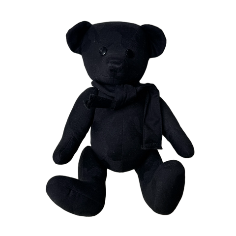 Bape Black Subtle Camo Teddy Bear