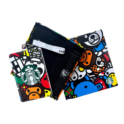 DS Bape x Starbucks Collab Cardholder & Lanyard