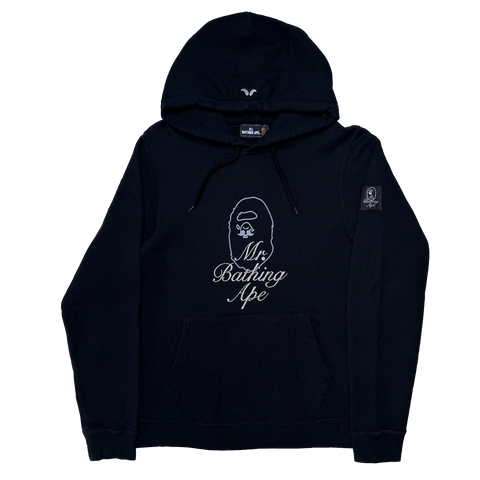 [S] Bape Mr. Bathing Ape Embroidered Hoodie