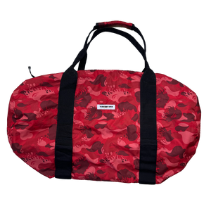 Bape Fire Camo Duffle Bag