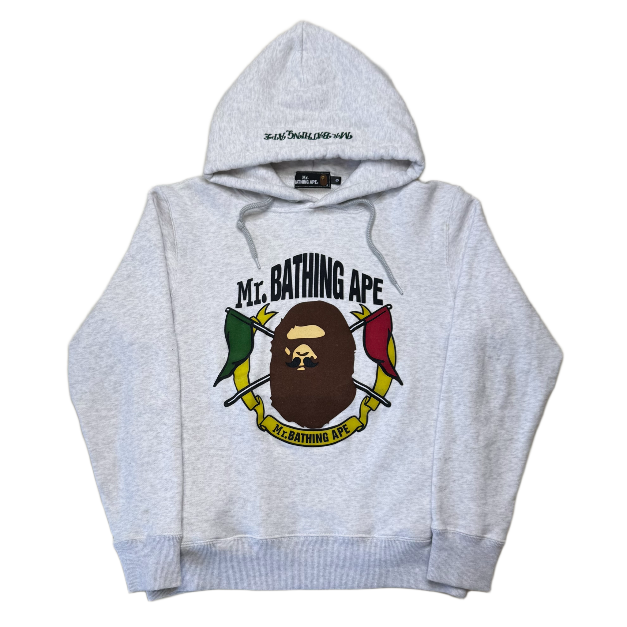 [S] Bape Mr. Bathing Ape Logo Hoodie