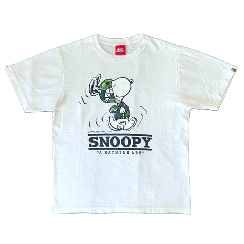 [M] Bape x Snoopy Shark Hoodie Tee