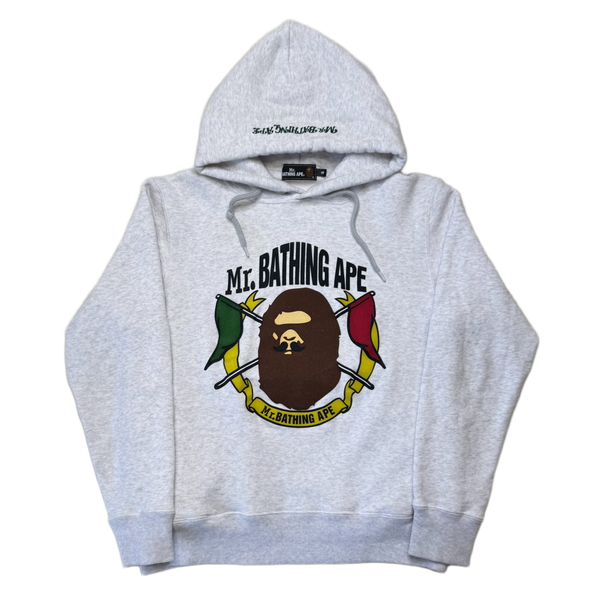[S] Bape Mr. Bathing Ape Logo Hoodie