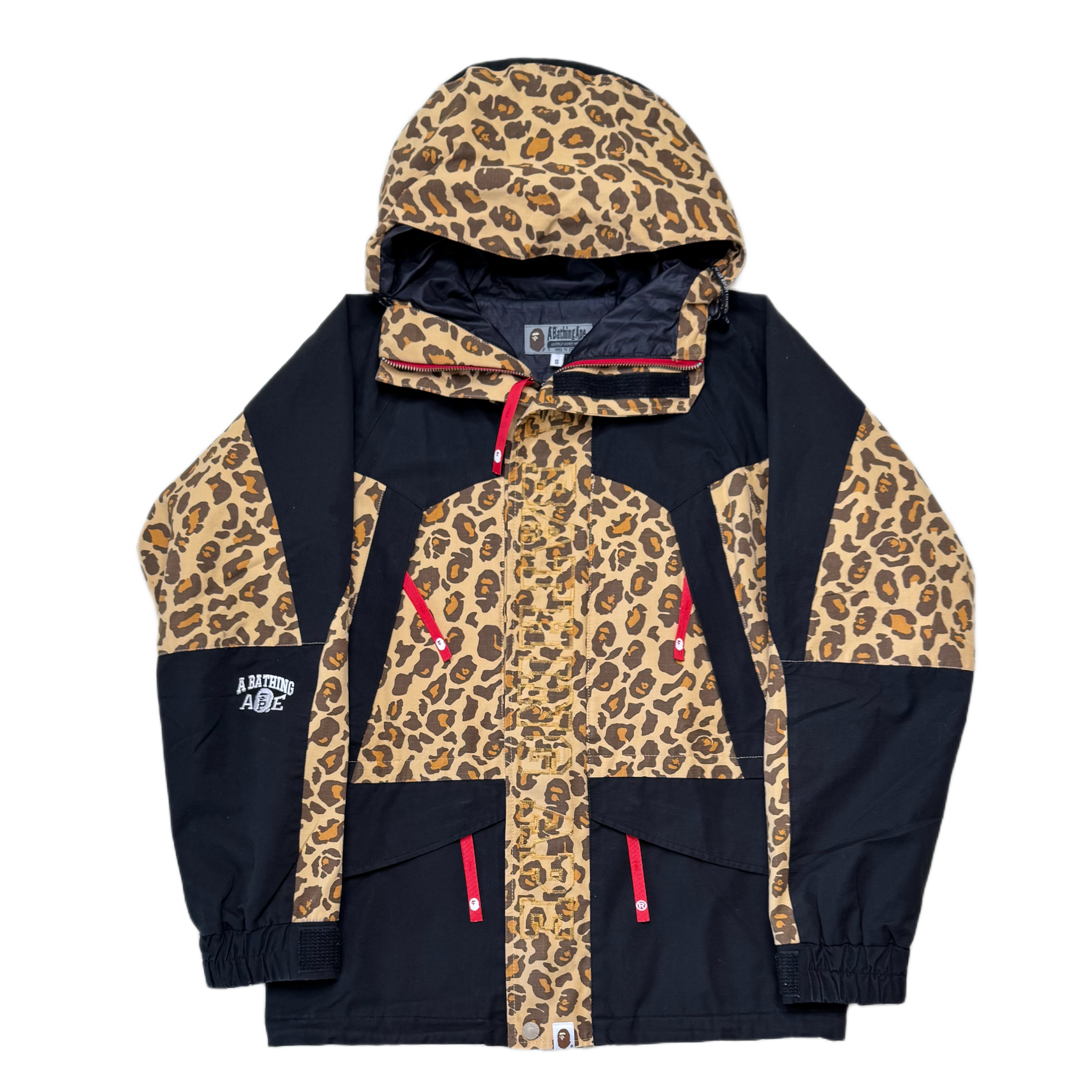 [S] Bape Cheetah Camo Snowboard Jacket