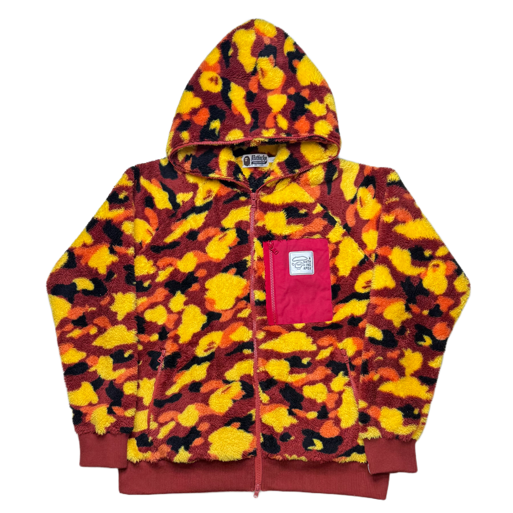 [L] Bape Fleece 1st Camo Hoodie