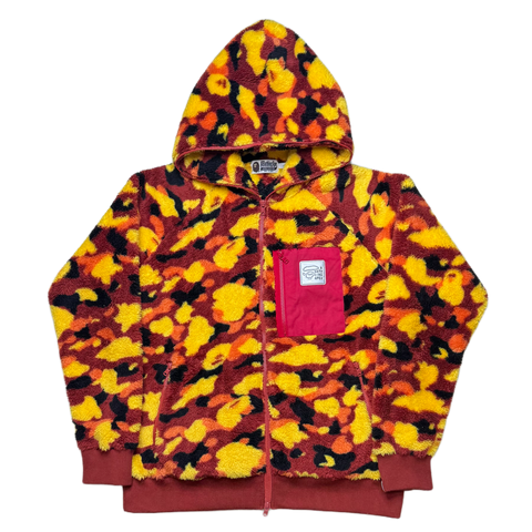 [L] Bape Fleece 1st Camo Hoodie