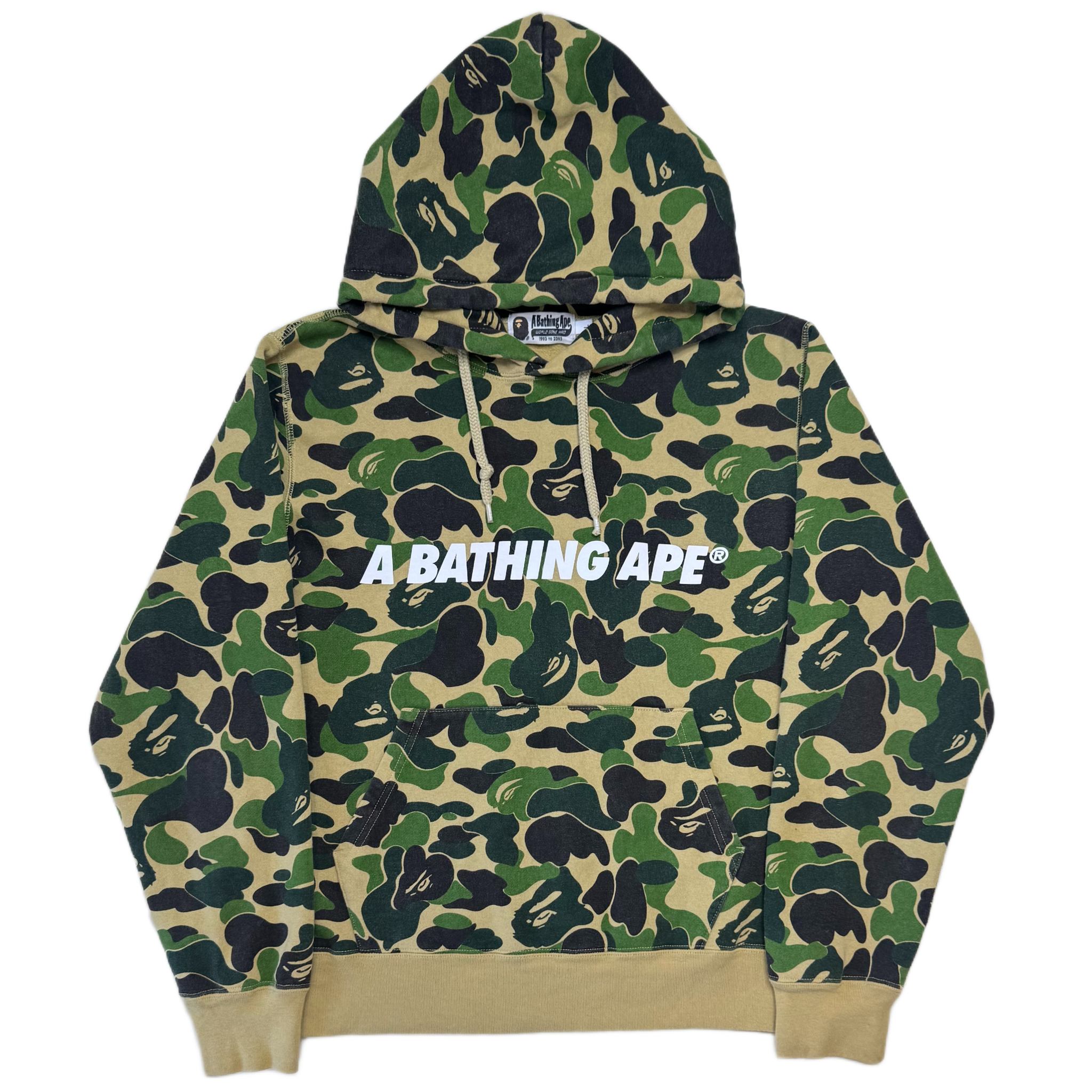 [L] Bape ABC Camo Spell Out Hoodie