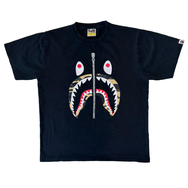 [L] Bape 1st Camo Shark Tee