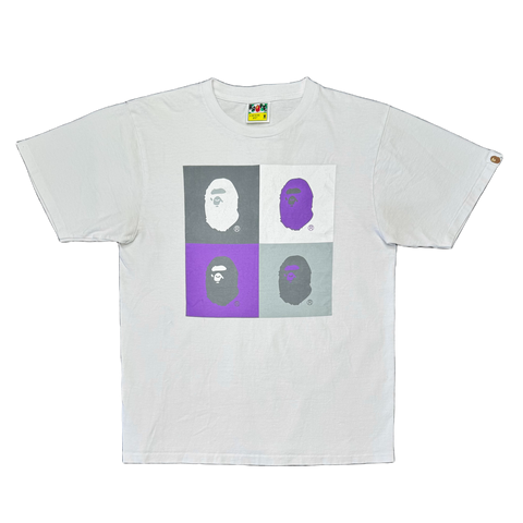 [M] Bape NYC Multi Ape Head Tee