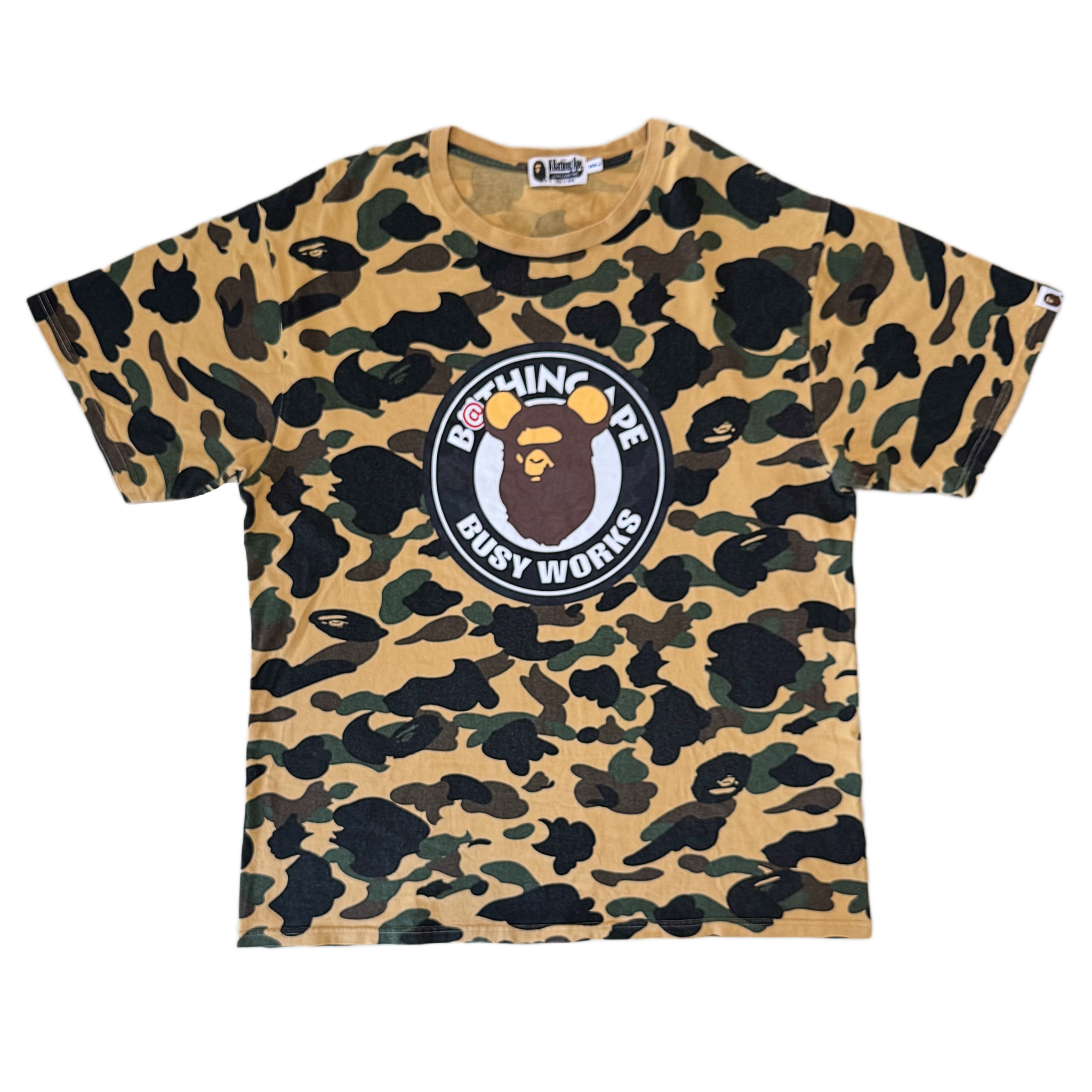 [2XL] Bape x Be@rbrick 1st Camo Busy Works Tee