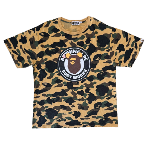 [2XL] Bape x Be@rbrick 1st Camo Busy Works Tee