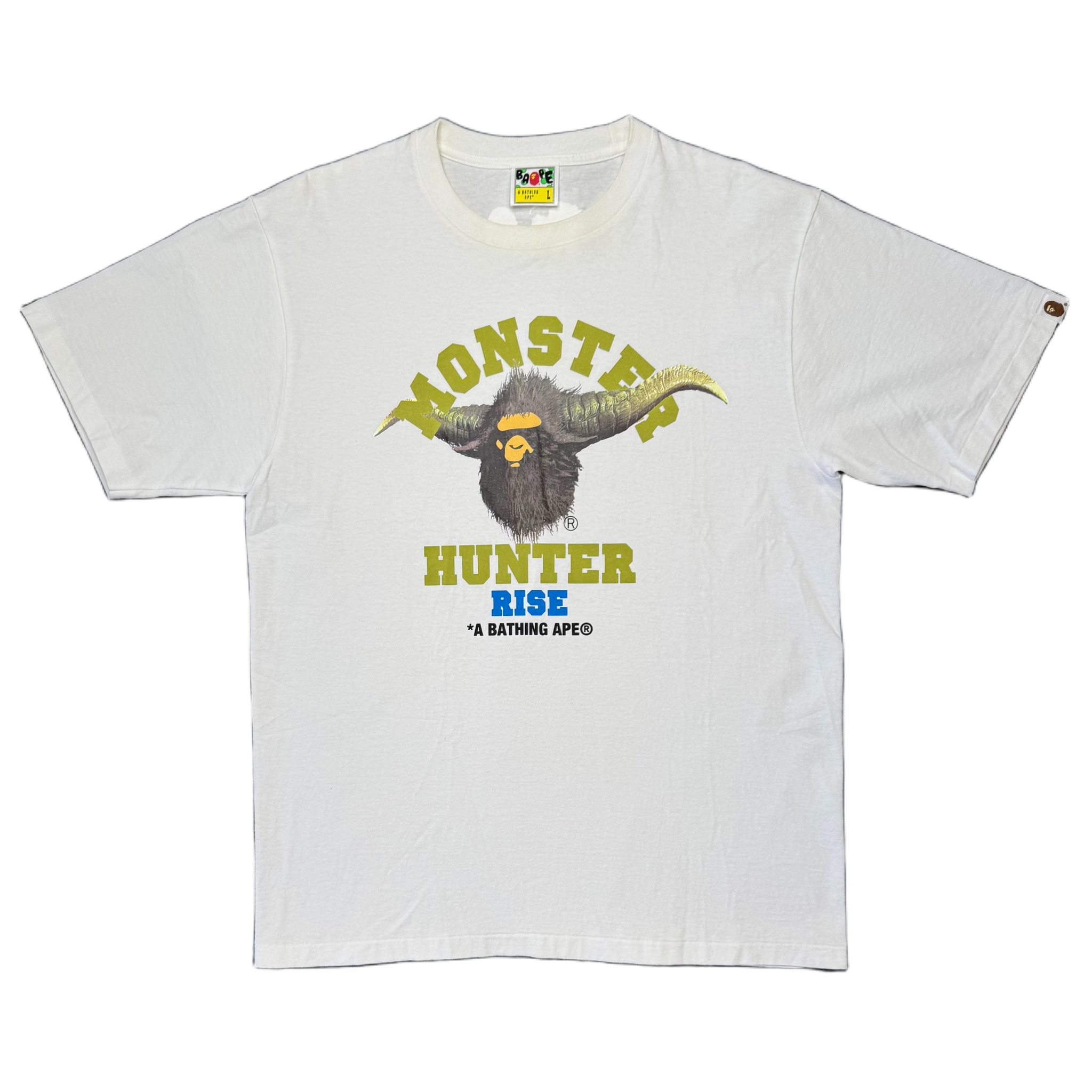 [L] Bape x Monster Hunter Collab Tee