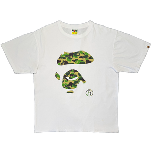[XL] Bape ABC Camo Ape Face Tee