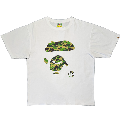 [XL] Bape ABC Camo Ape Face Tee