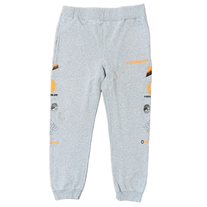 [L] Bape Side Multi Logo Sweatpants