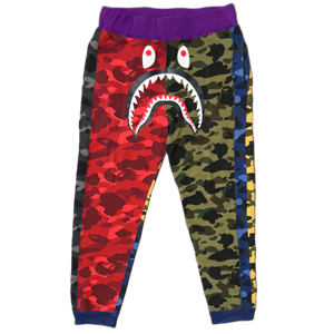 [XL] Bape Crazy Camo Shark Sweatpants