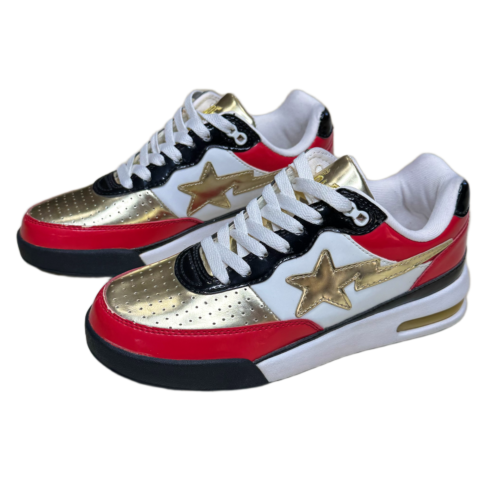 [5.5] Bape Red Metallic Roadstas