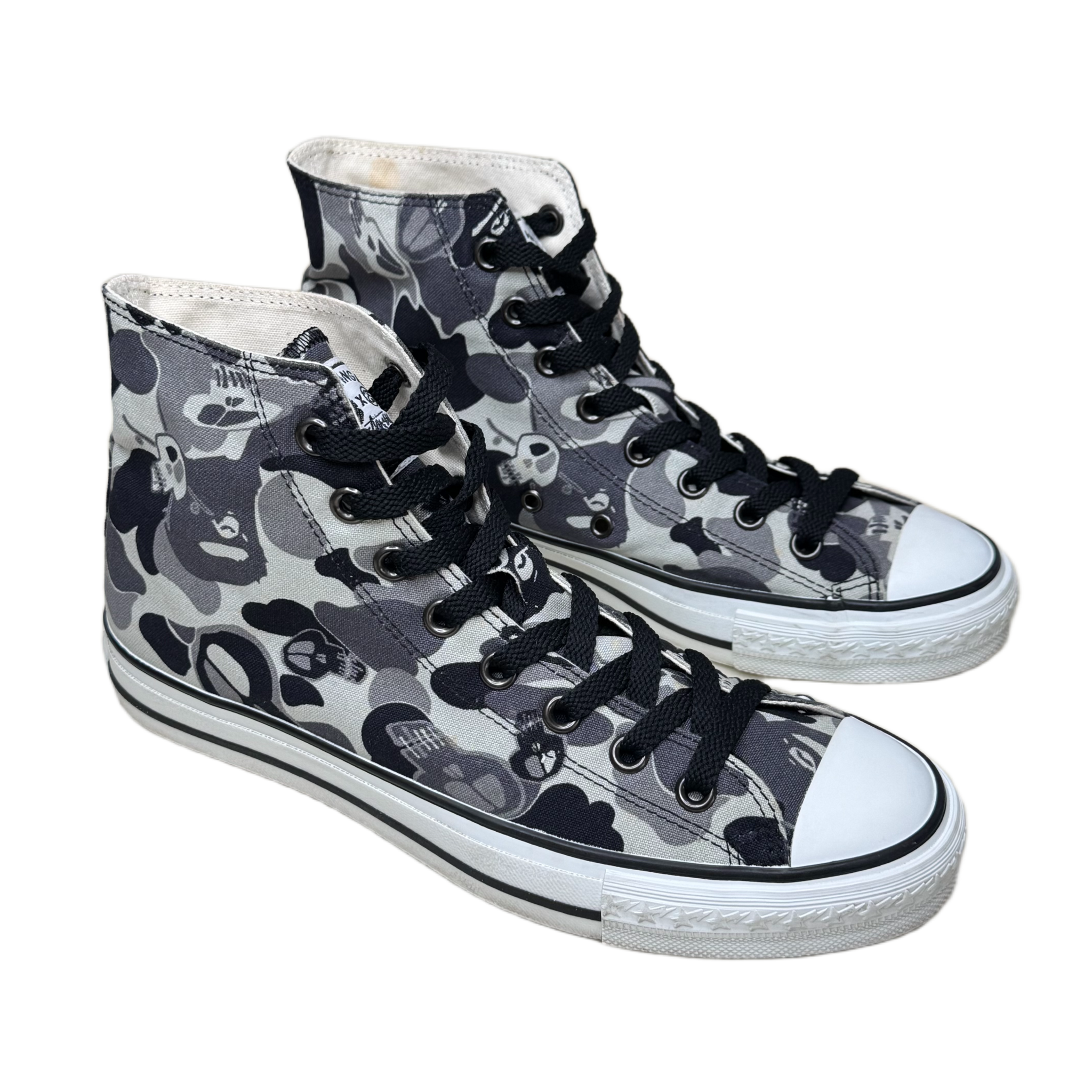 [8] Bape x Stussy Camo Ape Stas