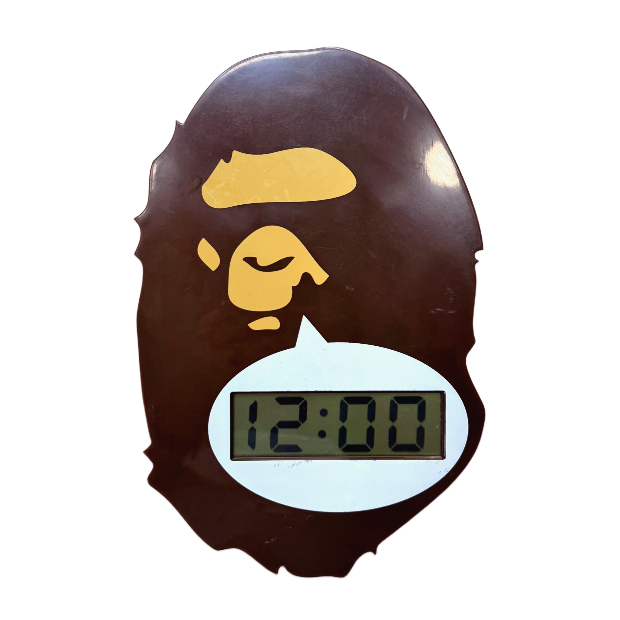 Bape Digital Wall Clock