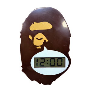 Bape Digital Wall Clock