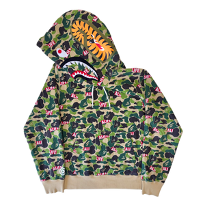 [L] Bape x ALIFE Collab Shark Hoodie